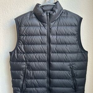 Outerknown Charcoal Down Puffer Vest